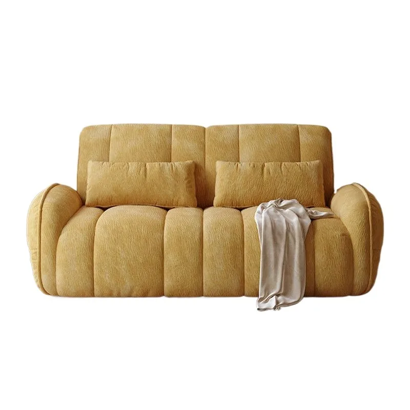 Electric automatic sofa bed, small apartment smart foldable sofa