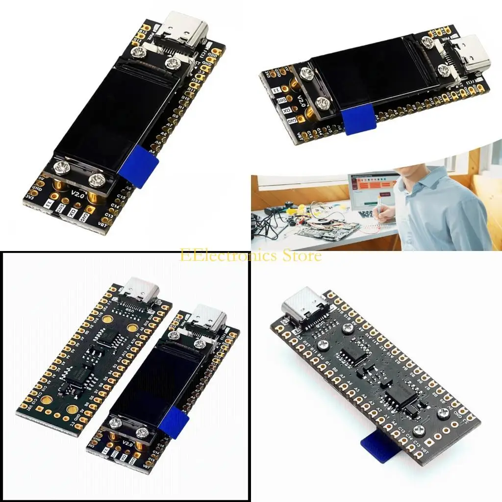 

B03C Advanced STM32F103C8T6 Board With XMOS XU208 USB Interfaces Supporting IIS DSDs Output