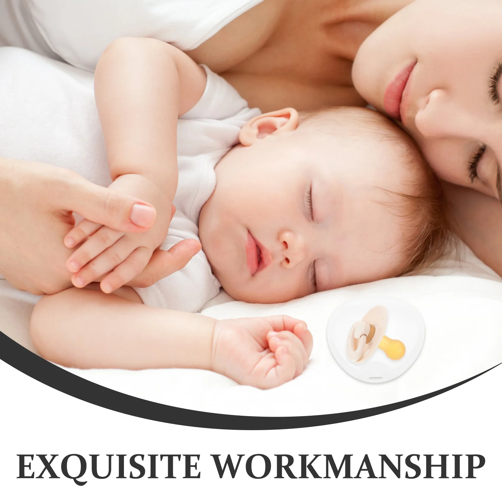 6 قطعة حافظة مصاصة الطفل المحمولة الثلاثي صندوق تخزين السفر مصاصة الرضع حامل مُنظِم حاوية مصاصة #2