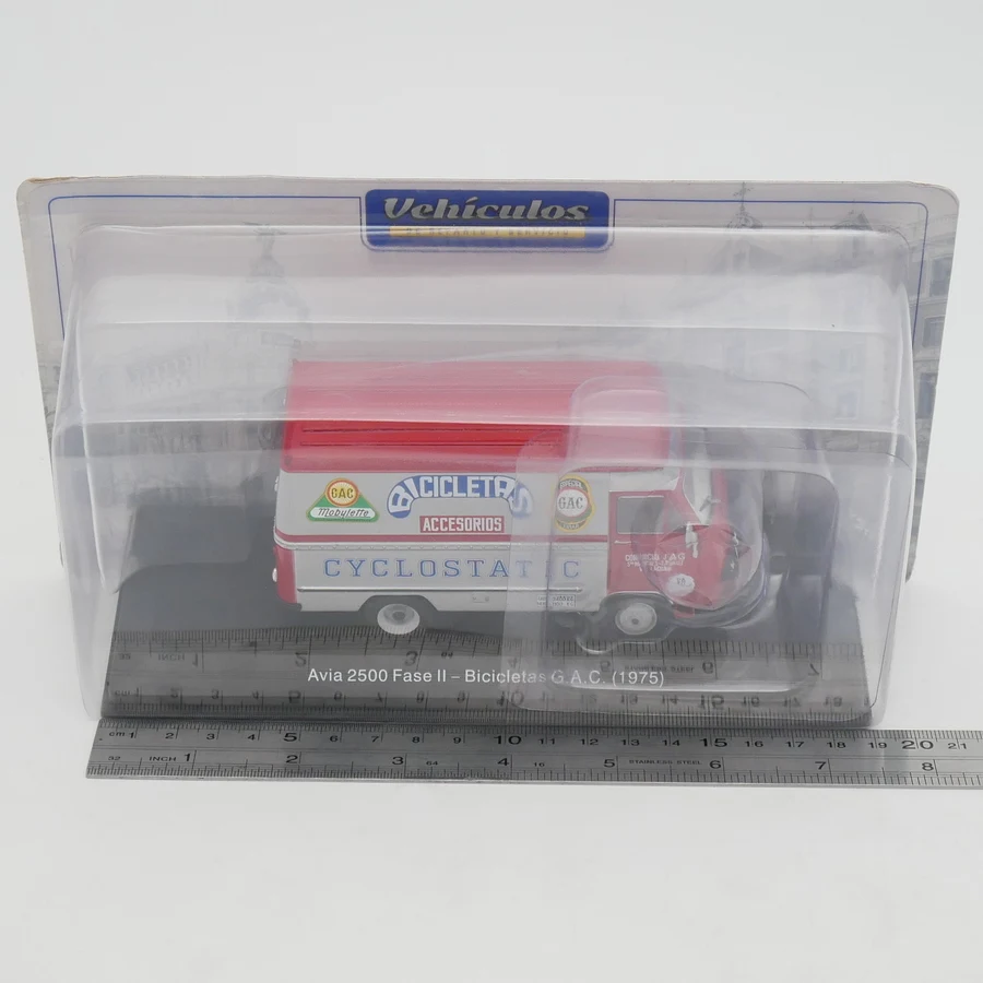 

Литой под давлением Ixo, масштаб 1:43, Avia 2500 Fase II 1975 Van, модель автомобиля из сплава, Коллекционная игрушка, подарок, сувенир, украшение для дисплея