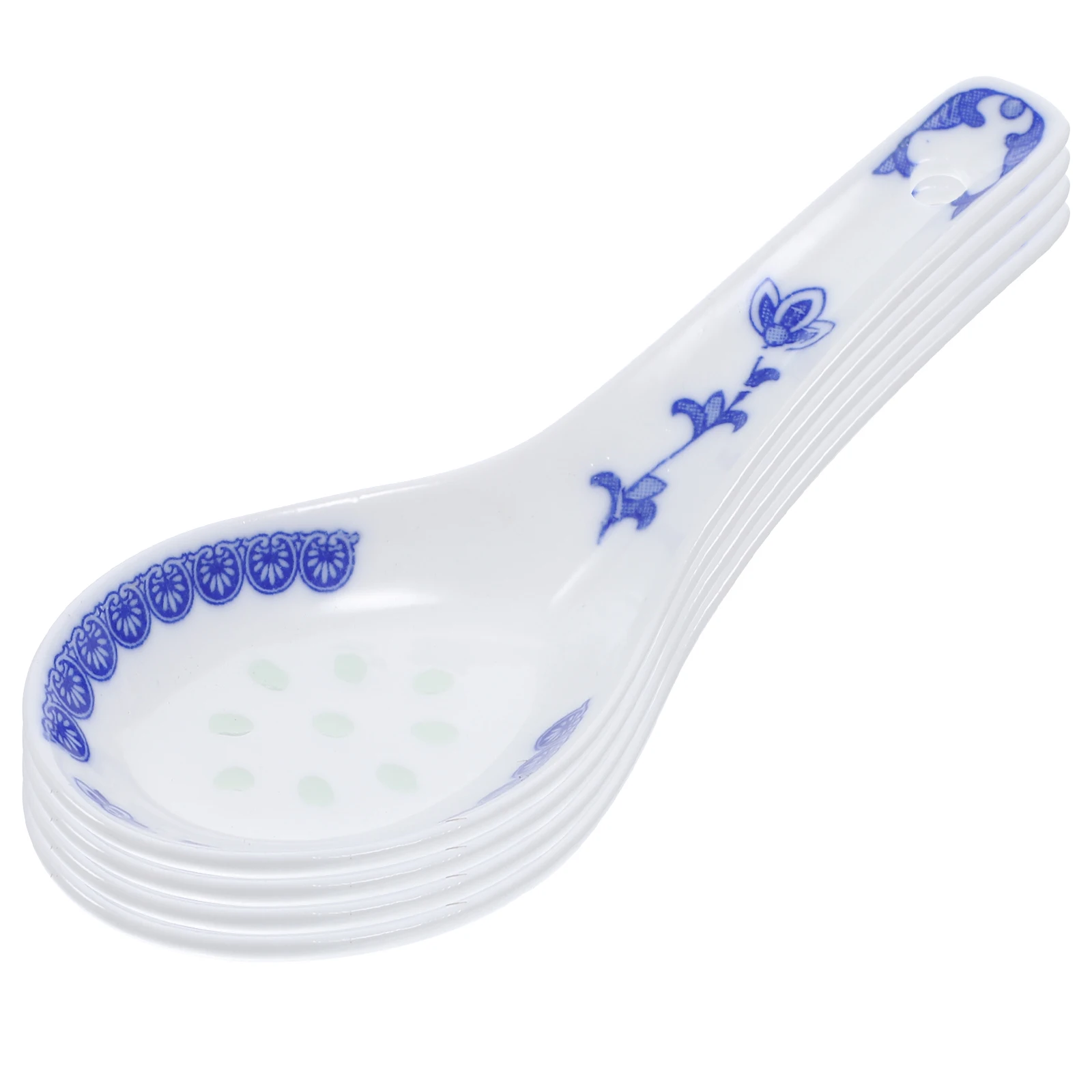 

4Pcs Ceramic Soup Spoons Premium Quality Simple Stylish Design Household Kitchen Tableware Multipurpose Rice Seasoning Spoons