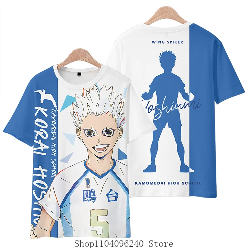 3D Korai Hoshiumi Anime T Shirt Sommer Männer T-Shirt Casual Frauen Rundhals Kurzarm T-shirts