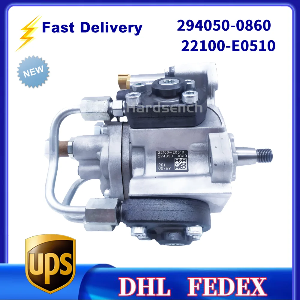 

294050-0860 HP4 Diesel Fuel Injection Pump 22100-E0510 Fuel Pump for HINO