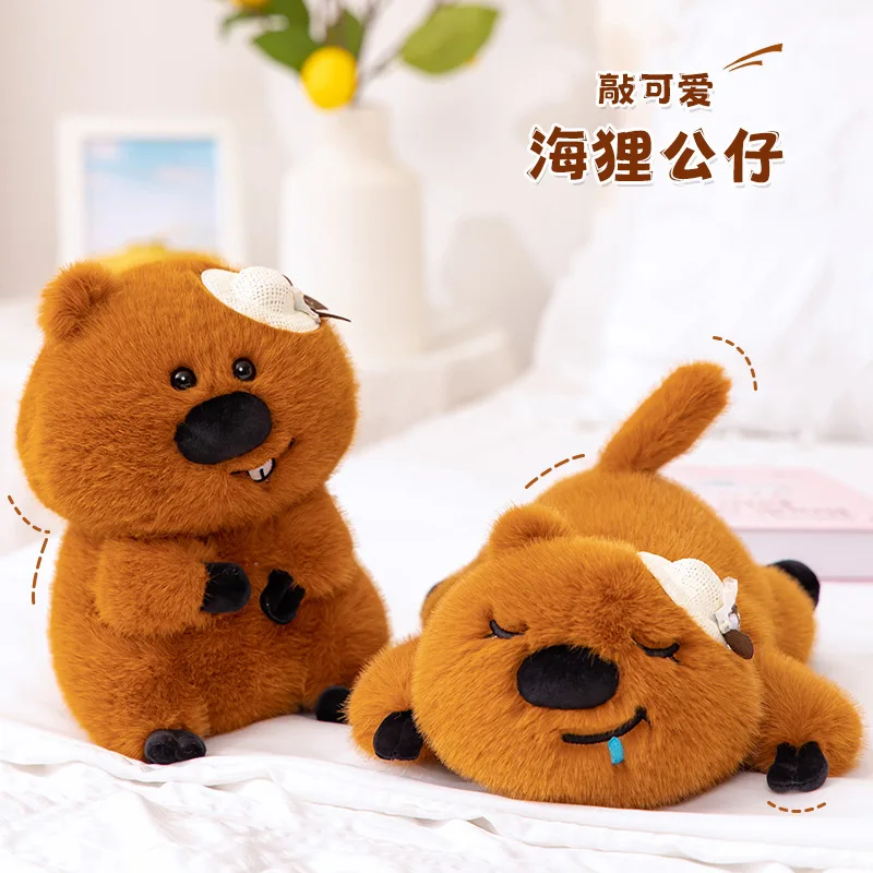 

Cartoon Simulation Anime Lovely Beaver Animal Plush Doll Cute Beaver Stuffed Toys Children's Handmade Dolls High Quality Gifts
