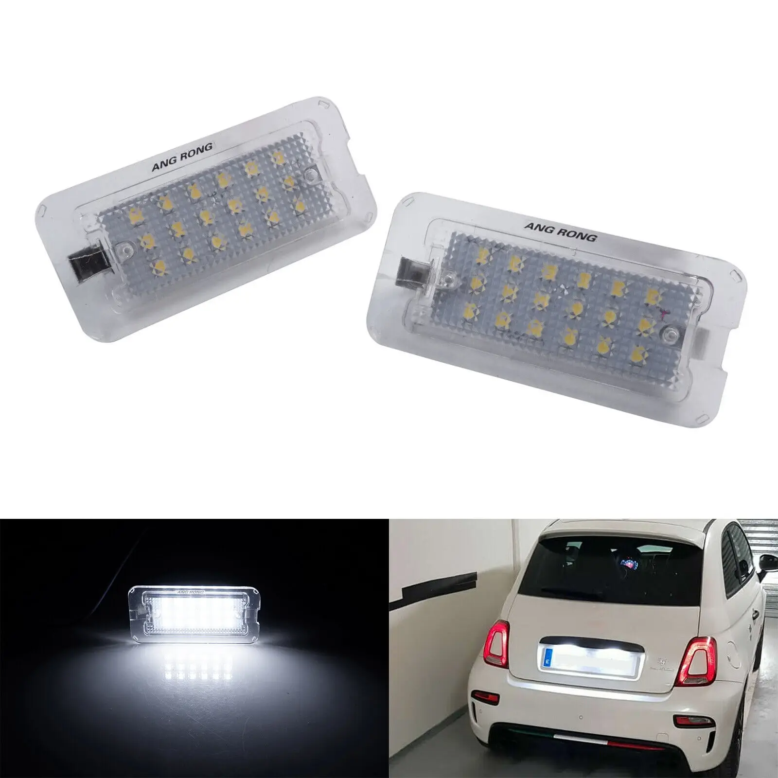 2X Led License Numb…