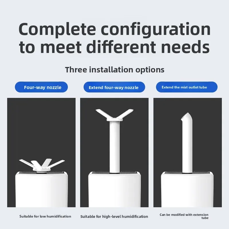 Large Mist Volume Air Humidifier Household Moisturizing Silent Roller Skating Fruit Vegetable Hydration Atomizer