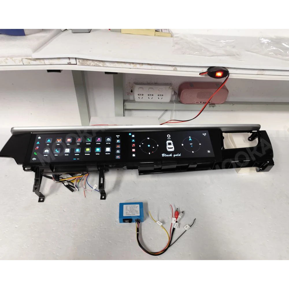 Dual Screen For Porsche Macan 2014-2017 Car Radio Navi GPS Android Multimedia Player Carplay Auto WIFI 5G Intelligent System BT
