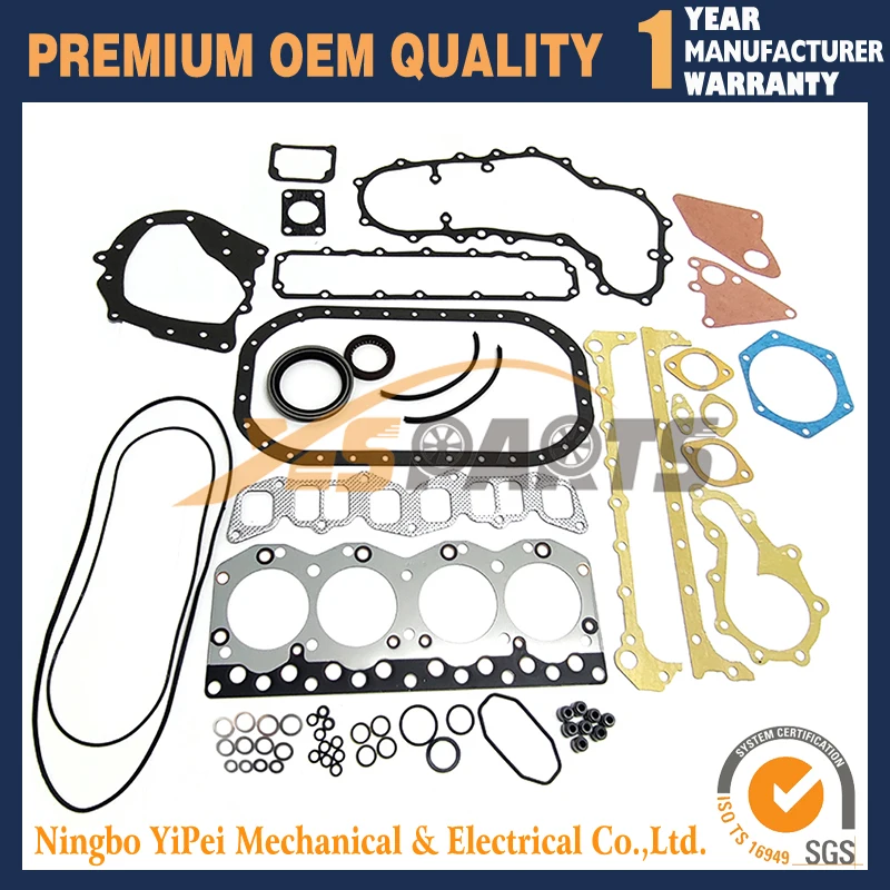 

C240 5-11141-069-0 5-87812-724-1 Engine Full Overhaul Repair Kit Gasket Set For Isuzu C240 C240PKJ C240PKG DIESEL Forklift Truck