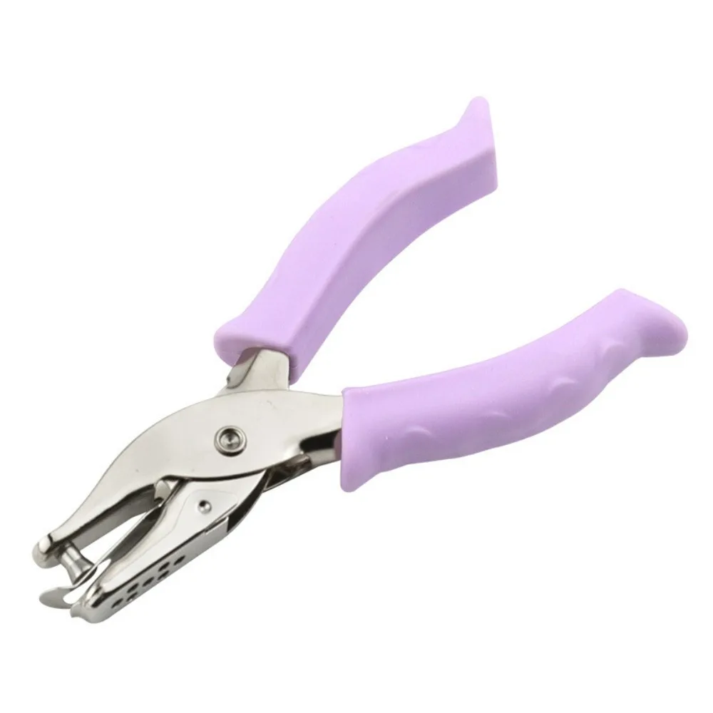 كماشة ثقب واحدة محمولة باليد - أداة ثقب ورق فضفاضة يمكنك صنعها بنفسك للاستخدام المكتبي والمنزلي العملي #6