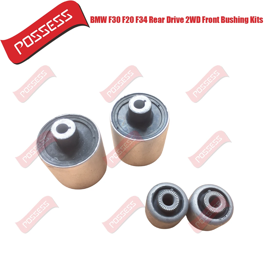 4 Pieces Front Suspension Control Arm Bushing Kits For BMW 1 2 3 4 Series F30 F31 F32 F33 F35 F20 F21 F22 3 Series GT F34