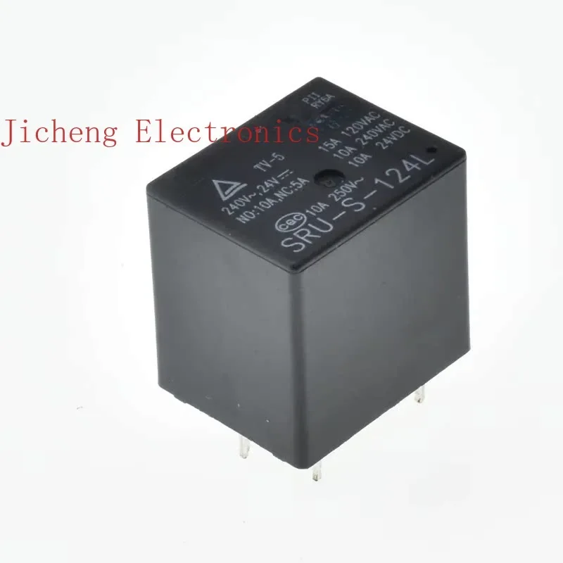 

10PCS Relay SRU-S-112L 112LM 124L set conversion 5 pins 10A240VAC