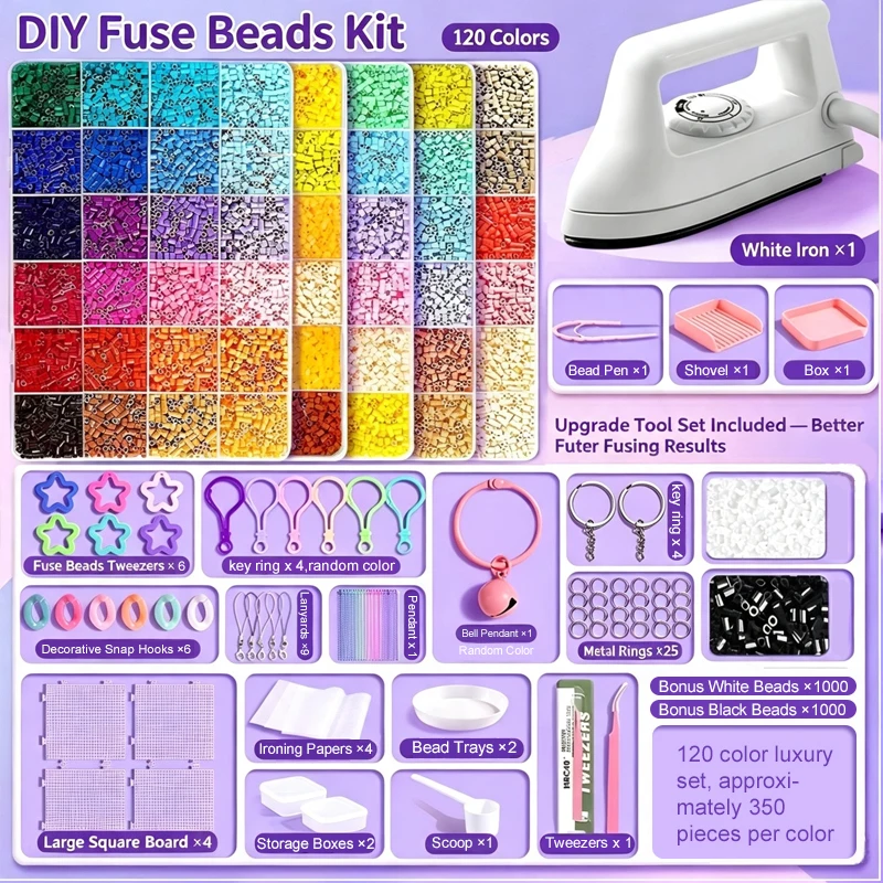 kit-de-perles-a-fusionner-mini-26-mm-compatibles-mard-perles-3d-diy-pour-artisanat-et-puzzles-avec-boite-de-rangement-et-outils-complets-cadeaux-d'anniversaire-pour-garcons-et-filles