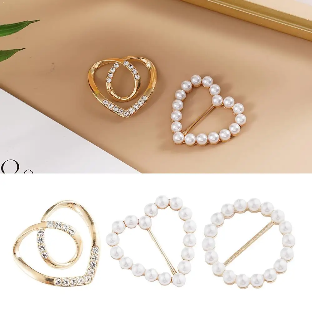 Fashion Clothes Corner Buckle Scarf Buckle Elegant Brooch Pins Irregular Shapes Clothes Corner Knot Button Clothes Decor