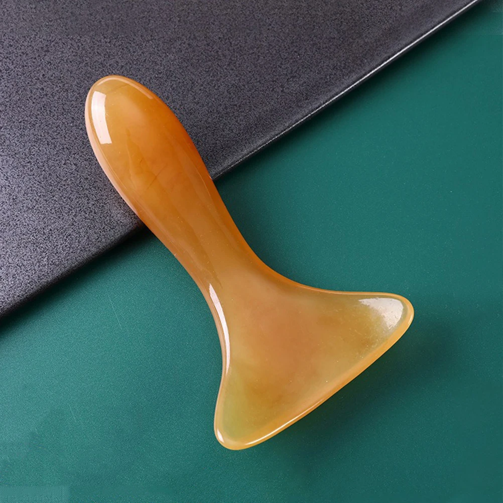 

2pcs Gua Sha Tool Unique Shaped Body Scraper Durable Resin Handheld Massage Board For Neck Shoulder Feet Home Use Reusable