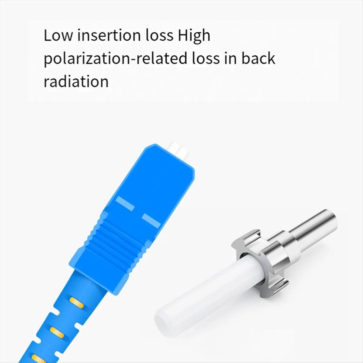 【Hot Shown】10 Pcs/Set Ftth SC UPC 1X2 Plc Singlemode Fiber Optical Splitter Fbt Optical Multifunctional Convenient Coupler