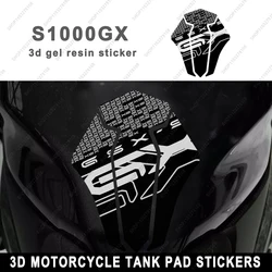 s1000gx Sticker Motorcycle Accessories 3D Resin Sticker For Suzuki GSX-S 1000 GX s1000gx 2024 tank pad Protection Sticker