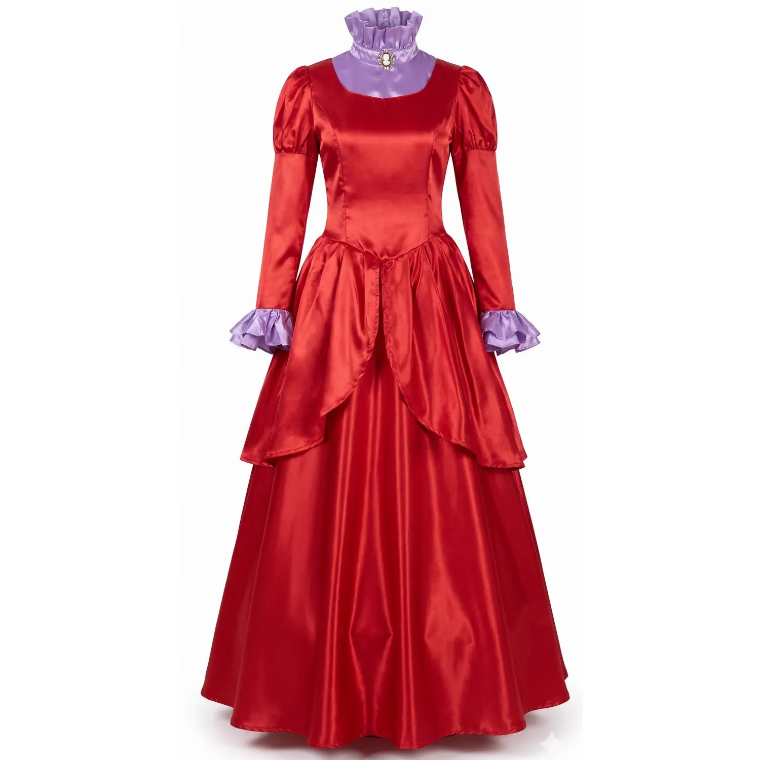 Princess Dress Halloween Cruel Stepmother Court Costume Children's Party Evil Stepmother Stage Wear Adult Fairy Tale Theme