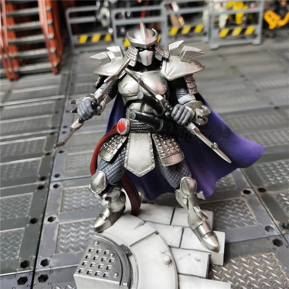 【재고 있음】JOYTOY TMNT 닌자 터틀즈 슈레더 풋 클랜 A 풋 클랜 B 애니메이션 피규어 장난감 컬렉션 장식품 1/18 액션 피규어