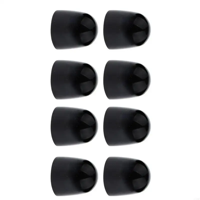 8pcs cubiertas pernos plástico universales para accesorios para baño en hogar C7AC duraderos