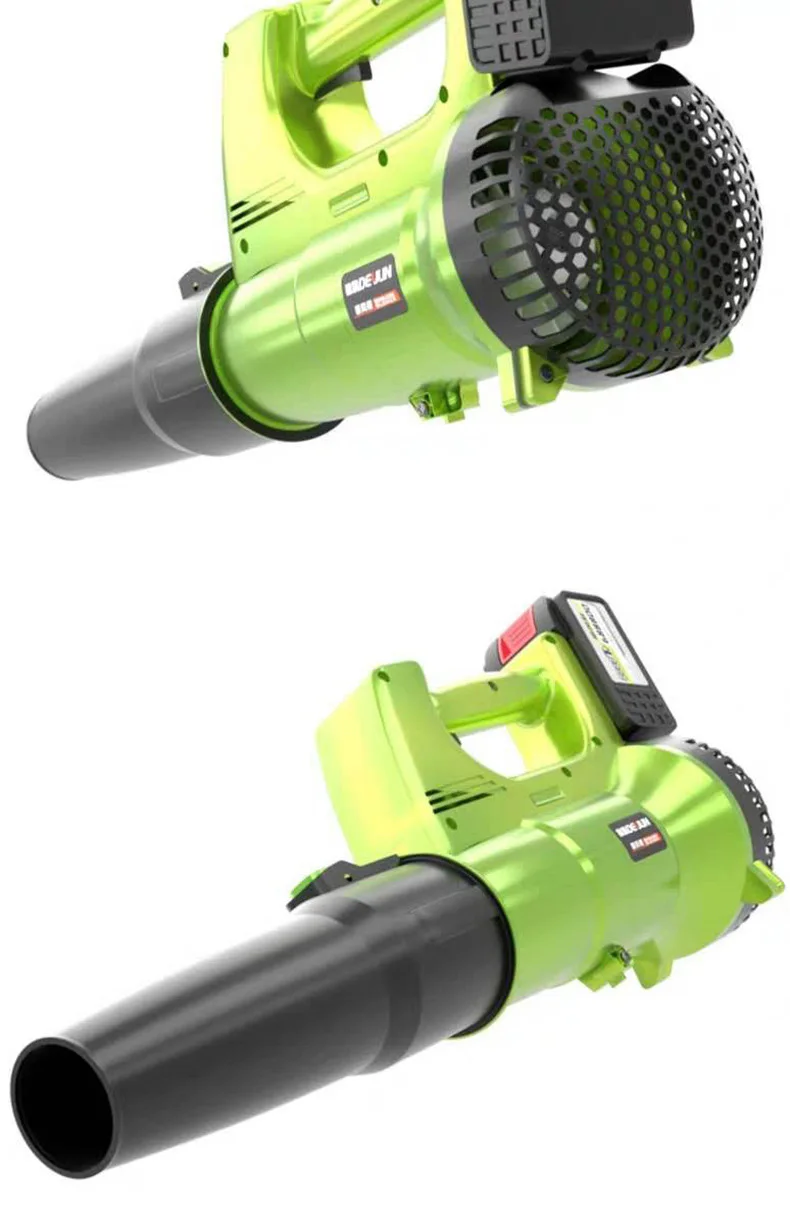 21V 450W 28000RPM Portable Handheld Cordless High Speed Blower Snow Air Blowers Leaf Blower