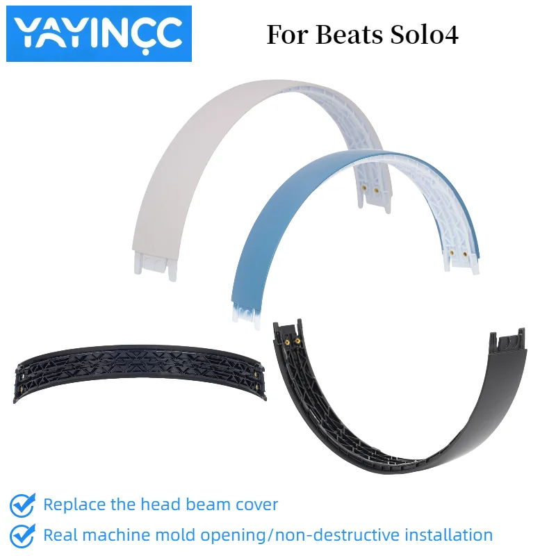 

New ArrivalsReplace the head beam cover for Beats Solo4 Headphones Real machine mold opening/non-destructive installation