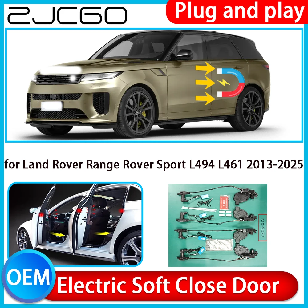 for Land Rover Range Rover Sport L494 L461 Auto Pull Car Soft Close Kit Door Power Latch Electric Door Catch Soft Closing Assist