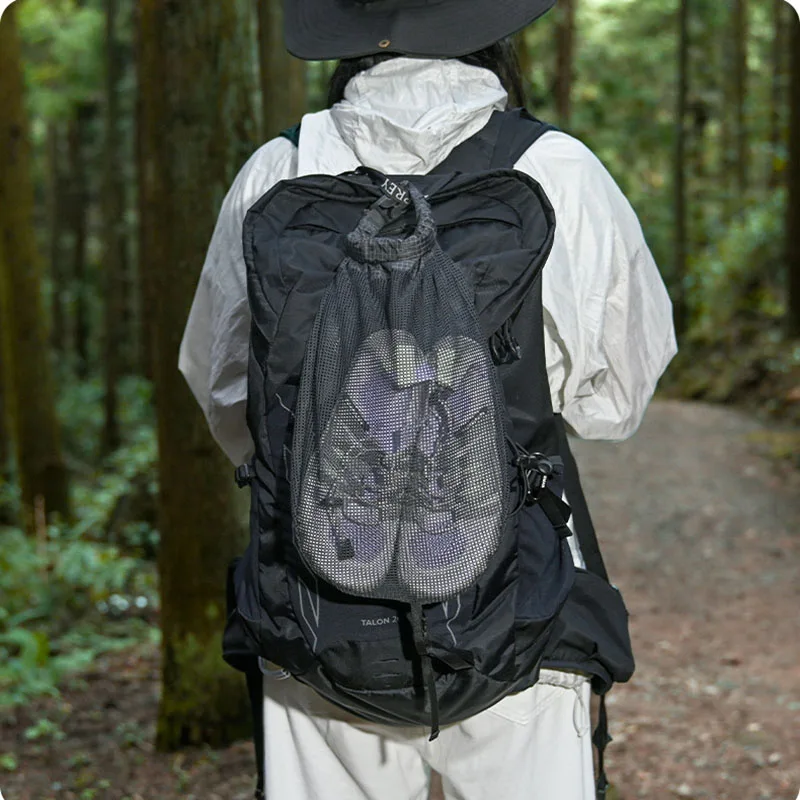 حقيبة تنظيم أحذية السفر - حقيبة أحذية UHMWPE خفيفة الوزن للغاية، تخزين أحذية محمولة مقاومة للغبار والرطوبة للسفر