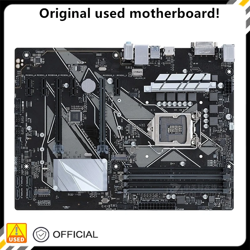 

Z370E For PRIME Z370-P Original Used Desktop Intel Z2370 64GB DDR4 Motherboard LGA 1151 i7/i5/i3 USB3.0 SATA3