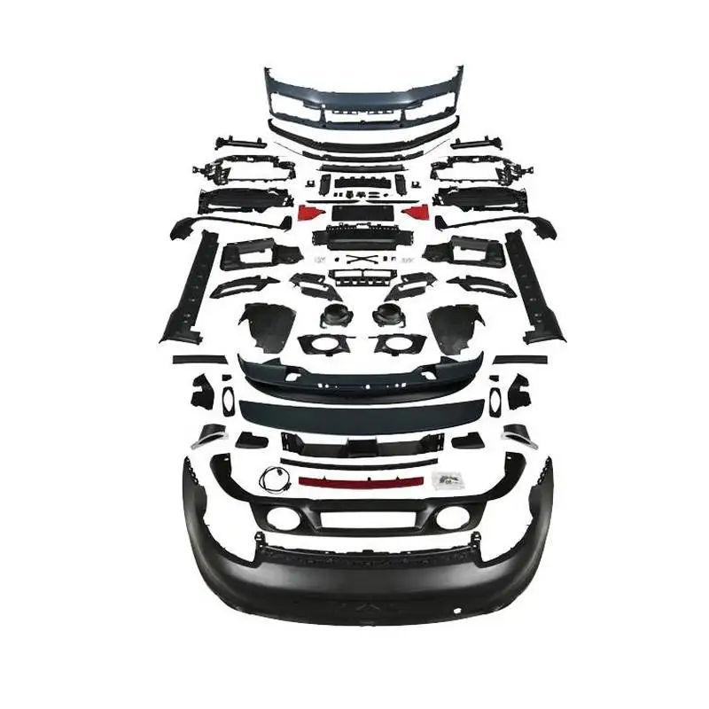 Door Side Molding FRP Original Quality Turbo S SD Style Front Body Kit Plug And Play Bumpers
