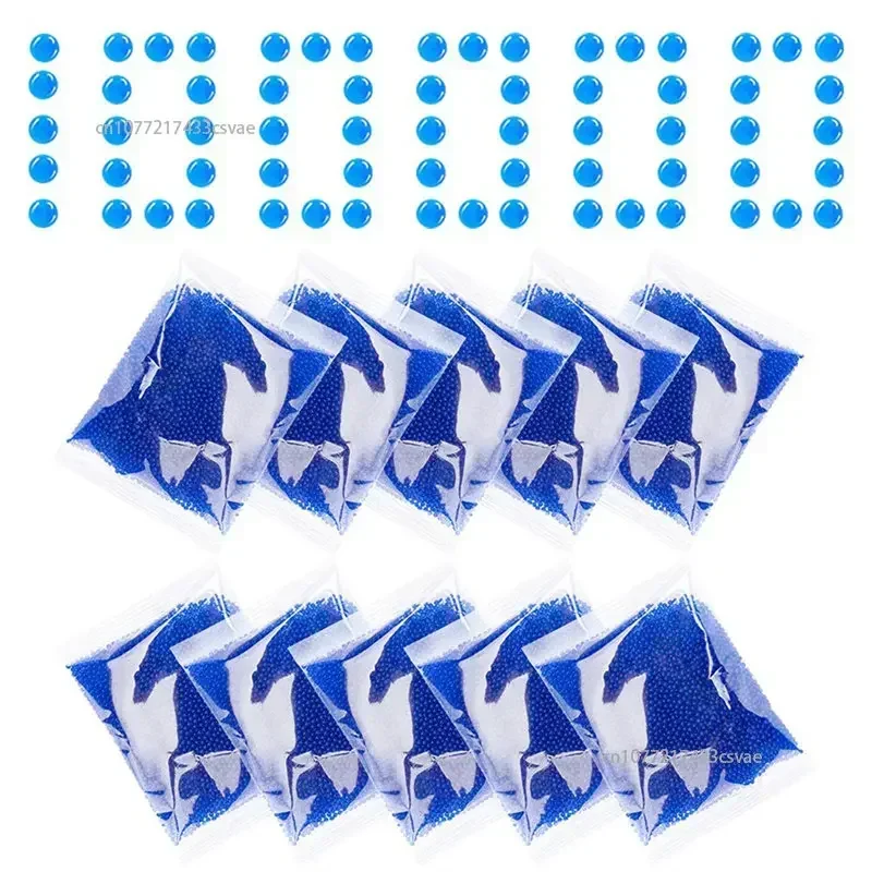 Bolas de gel blaster munição splat arma contas recarga 7-8mm bola de água bala compatível com orbeez arma e splatter bola arma azul mix