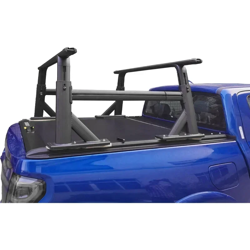 Fashion style Ladder Rack pick up rear gutter roof rack ladder clamps adjustable pickup roll bar sport