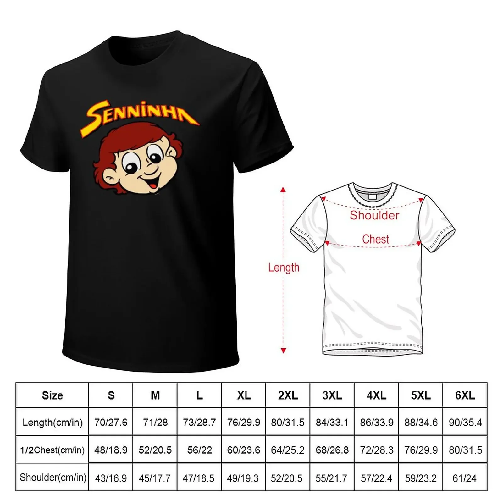 Senninha Ayrton Senna T-Shirt boys animal print shirt sweat shirt sublime t shirt Short sleeve tee fitted t shirts for men