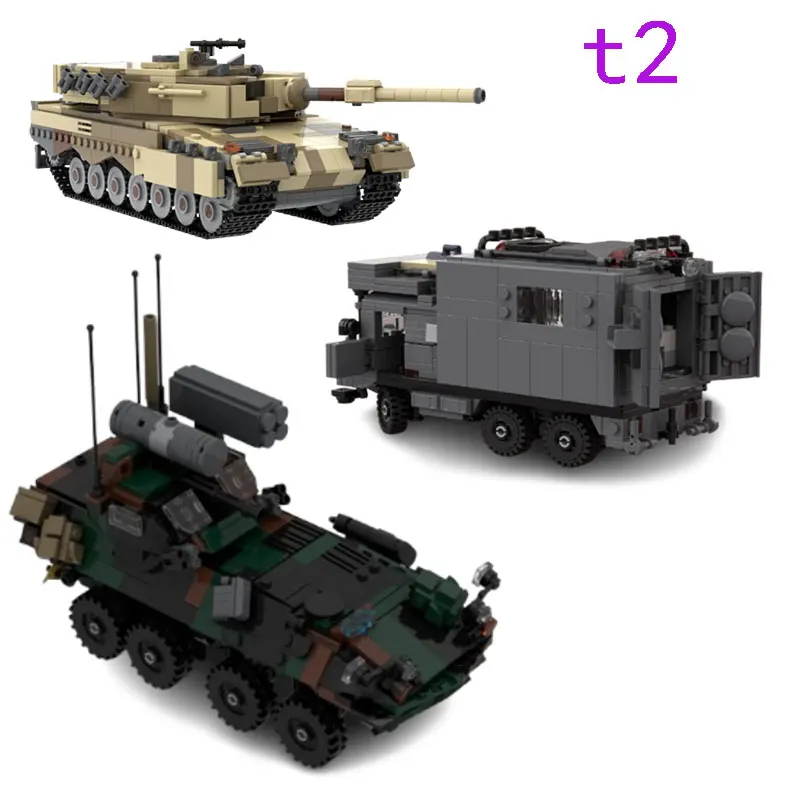 

Spot MOC-71775 tank 185912 transport vehicle 199913 car small particle assembly building blocks educational toy model gift set o