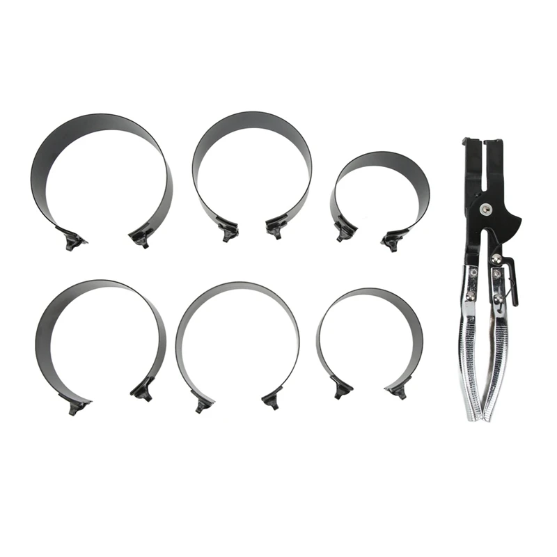 Super Sale Universal Piston Ring Compressor Set with 6 Band Sizes for Auto
