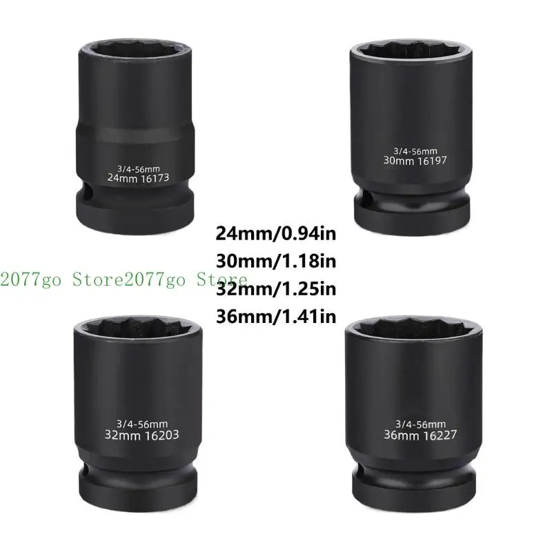 Y1UD 3/4 polegadas 12 pontos impacto para remoção pneus e manutenção equipamentos