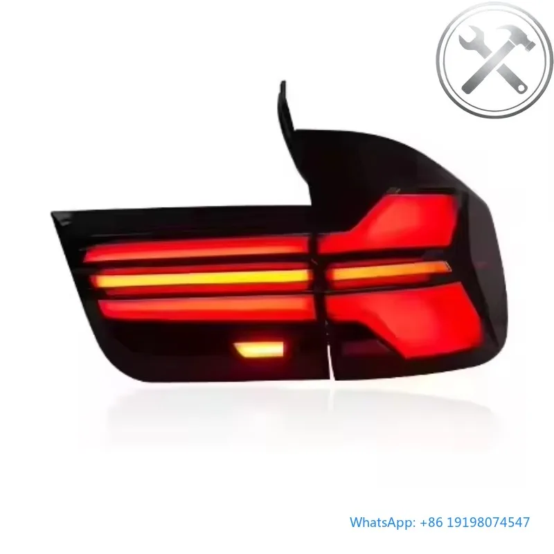 

2007-2013 Mid Size SUV E70 Multifunction Full LED Taillights Assembly Reverse Brake Turn Signal 6000K Modified Clear Lens Wate