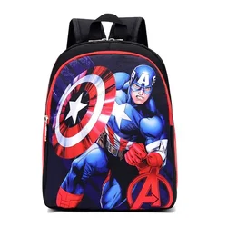 Disney cartoon Avengers Spider-Man boys School Bag New Kindergarten Baby Children's Small Backpack Cute Backpack