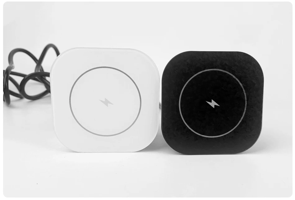 15W Built-in Wireless Charger Flush Mount Desktop Charging Station Black & White , US/EU/UK Plug Fast Charge for Office Home T&I Online Store