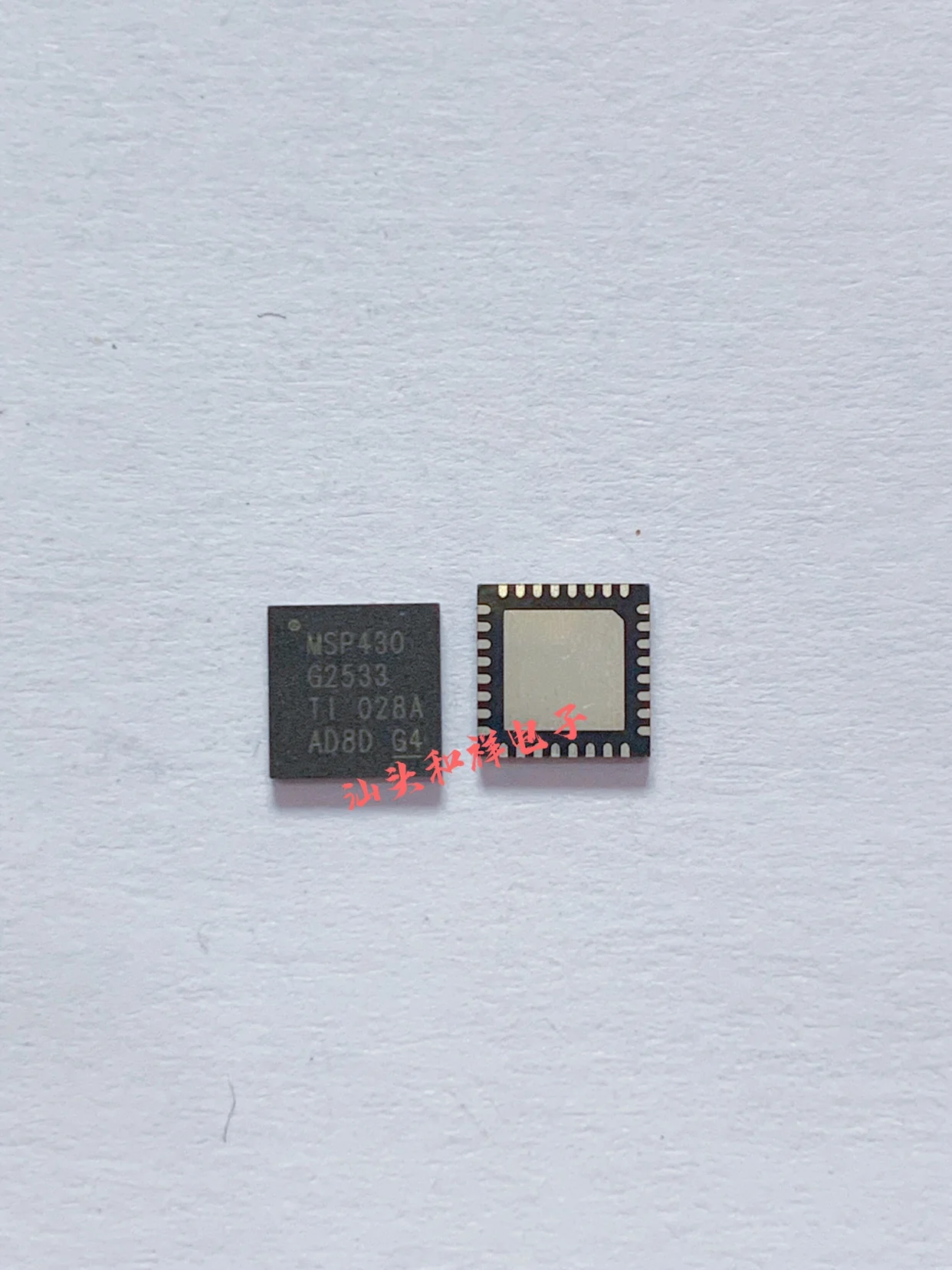 Free shipping   MSP430G2533IRHB32R QFN32 MSP430G2553     10PCS