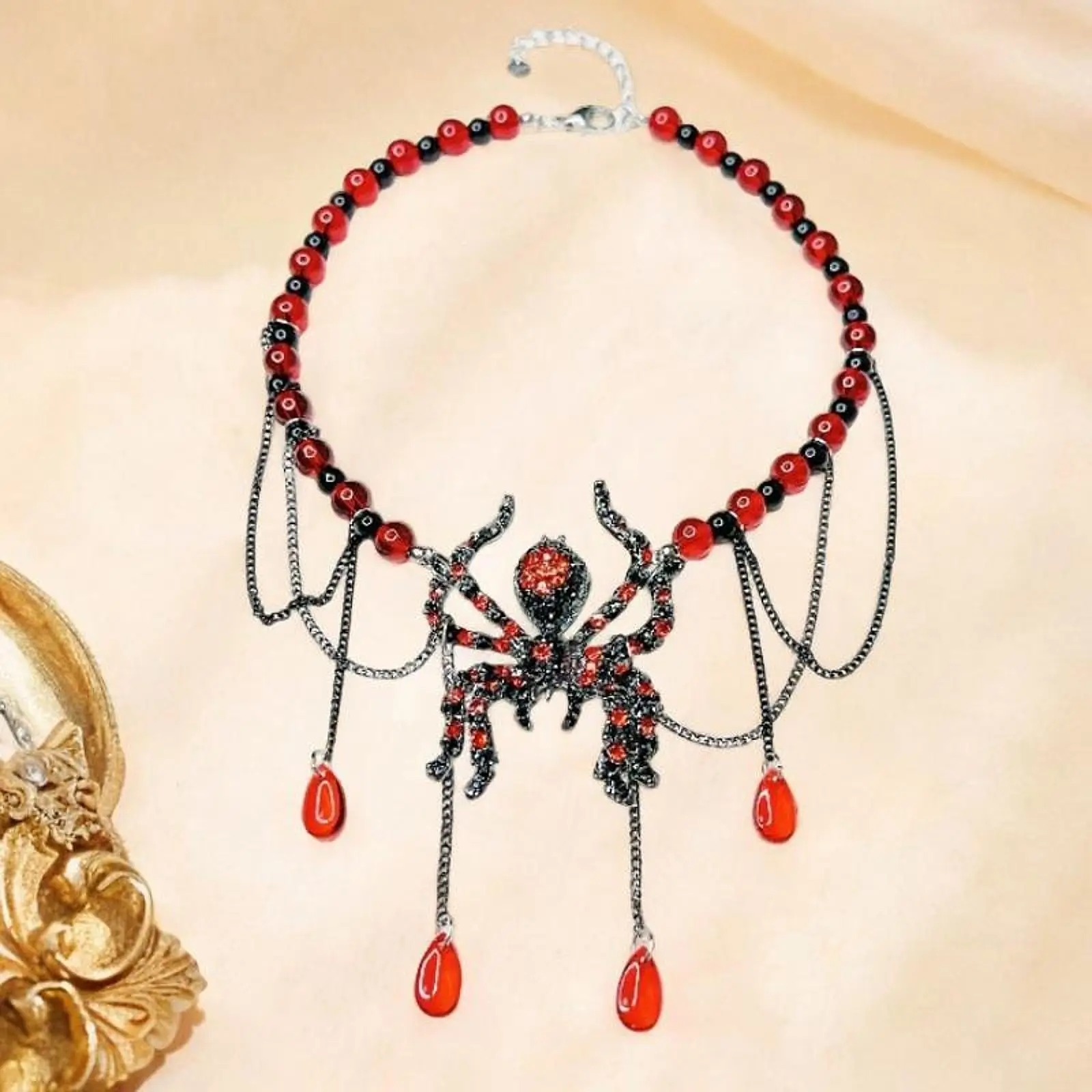 

Neck Chain Sparkly Tassel Necklace for Valentine's Day Anniversary Wedding