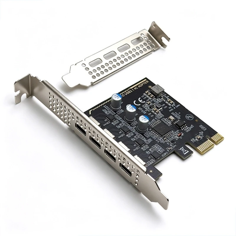 U55C Efficient PCIe To USB C Adapter Card Supporting 5Gbps Transfer Speed And Multiple Device Connection
