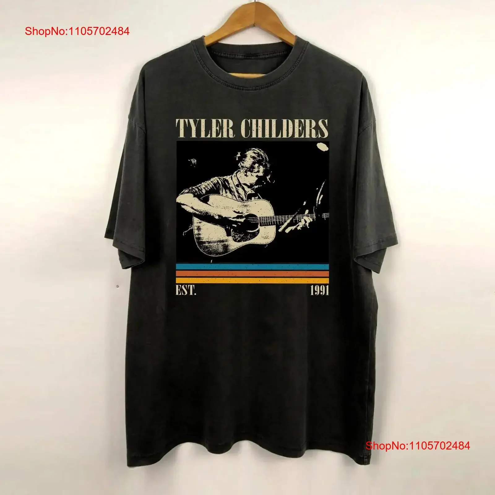 Tyler Childers T Shirt Album Retro Vintage Classic s for him Christmas vintage Washed fashion Breathable streetwear Unisex