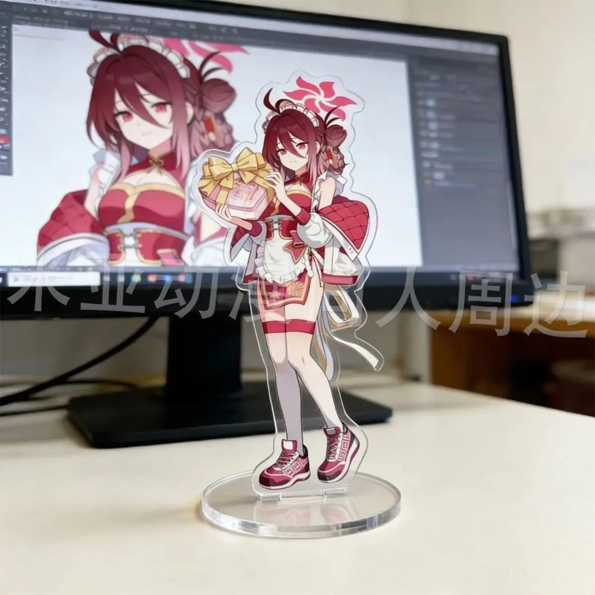 Figurine en acrylique Anime Blue Archive Ryuge Kisaki Sunohara Shun, support de figurine, plaque décorative de bureau, ornement de dessin animé, accessoires