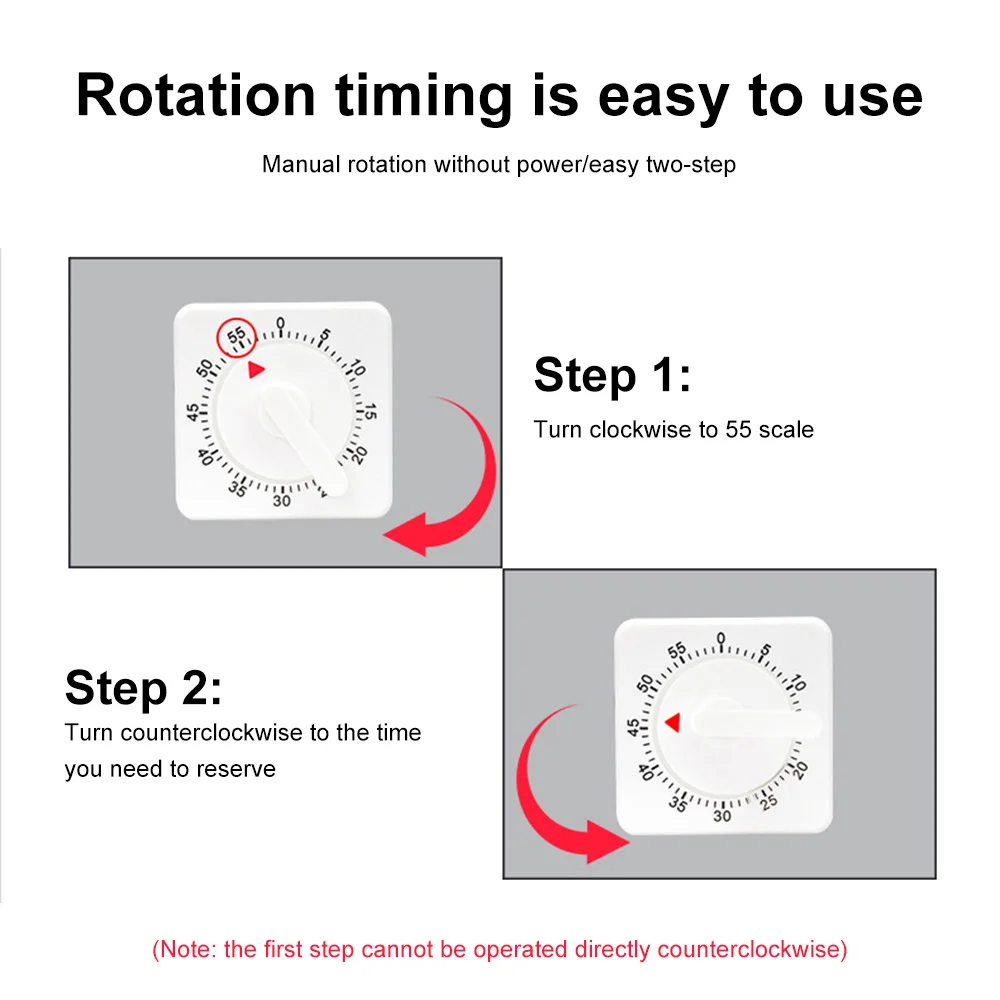 LCD Digital Kitchen Timer Magnetic Countdown Stopwatch with Stand Study Shower Sports Alarm Clock Baking Cooking Reminder Tools