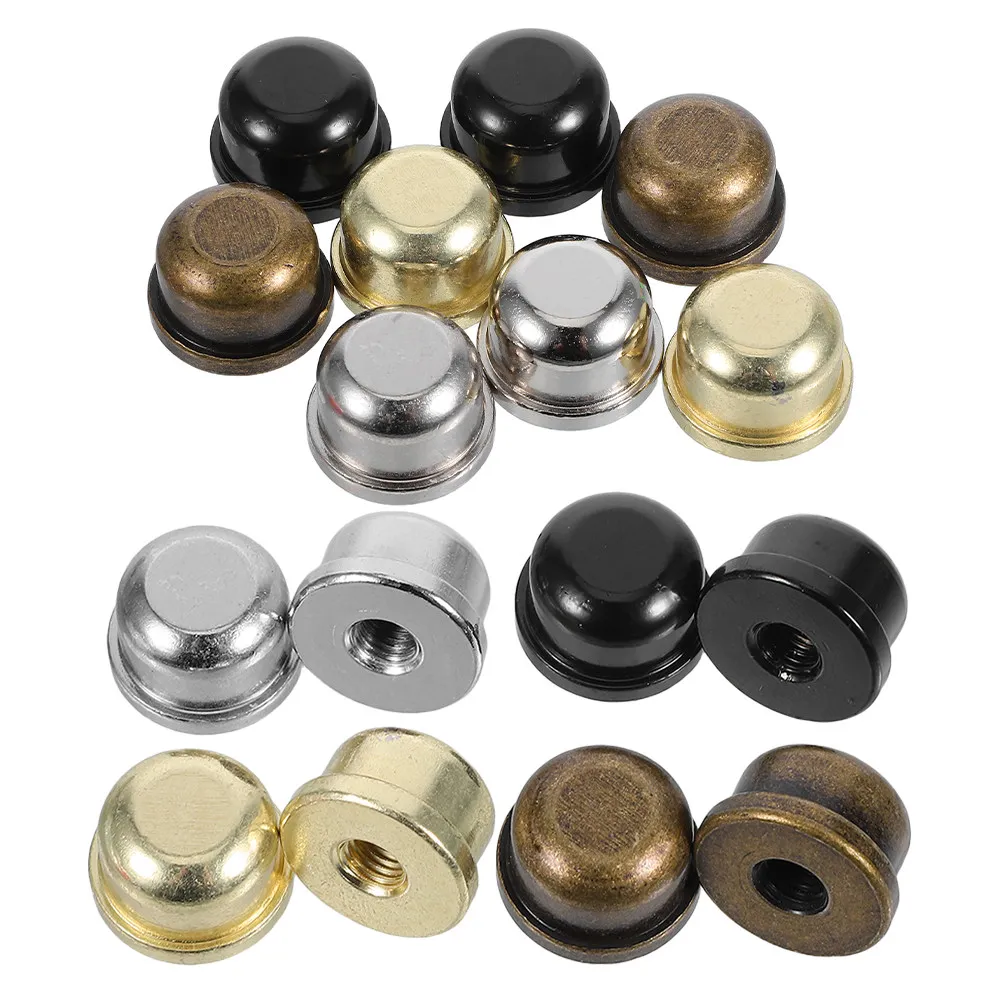 

16 шт. декоративных металлических наконечников для ламп в форме рога, с отверстием 0,6 см, для настольных ламп, спальни, гостиной