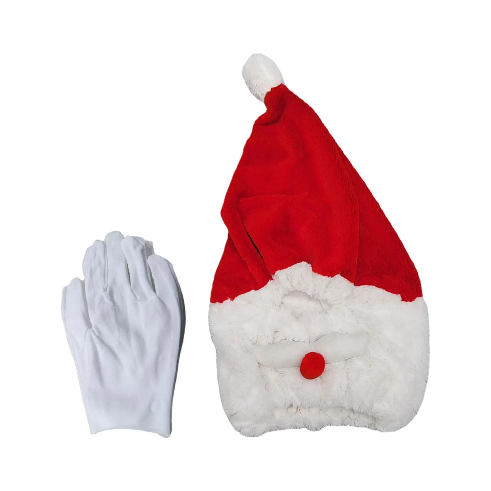 

Motorcycle Helmet Cover Dust Cap to Install Flannel Full Face Christmas Hat