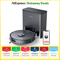 ILIFE T20S LDS Robot Vacuum Cleaner,5000 Pa,Auto Empty Dock 60 Days Hands off Cleaning Vacuum And Mopping Wet / Dry Sweeping