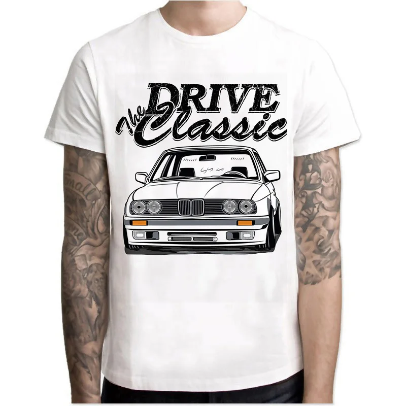 Harajuku Cool Automotive Car Turbo E30 E36 E46 t shirt men Anime T-shirts tee shirt homme TShirt Male Streetwear Camisetas