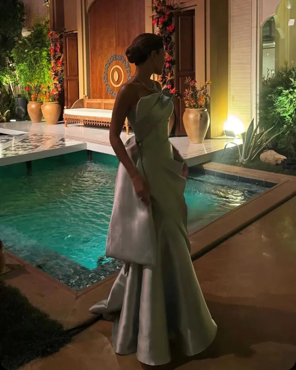 Abito da ballo Matrimonio Abito formale semplice ed elegante personalizzato per donna Abiti da sera da donna di lusso Novità in abiti