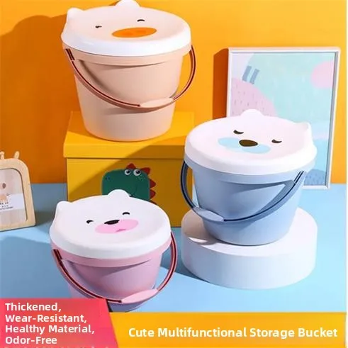 

Многофункциональный контейнер для хранения игрушек и мелочей в виде мультяшного персонажа